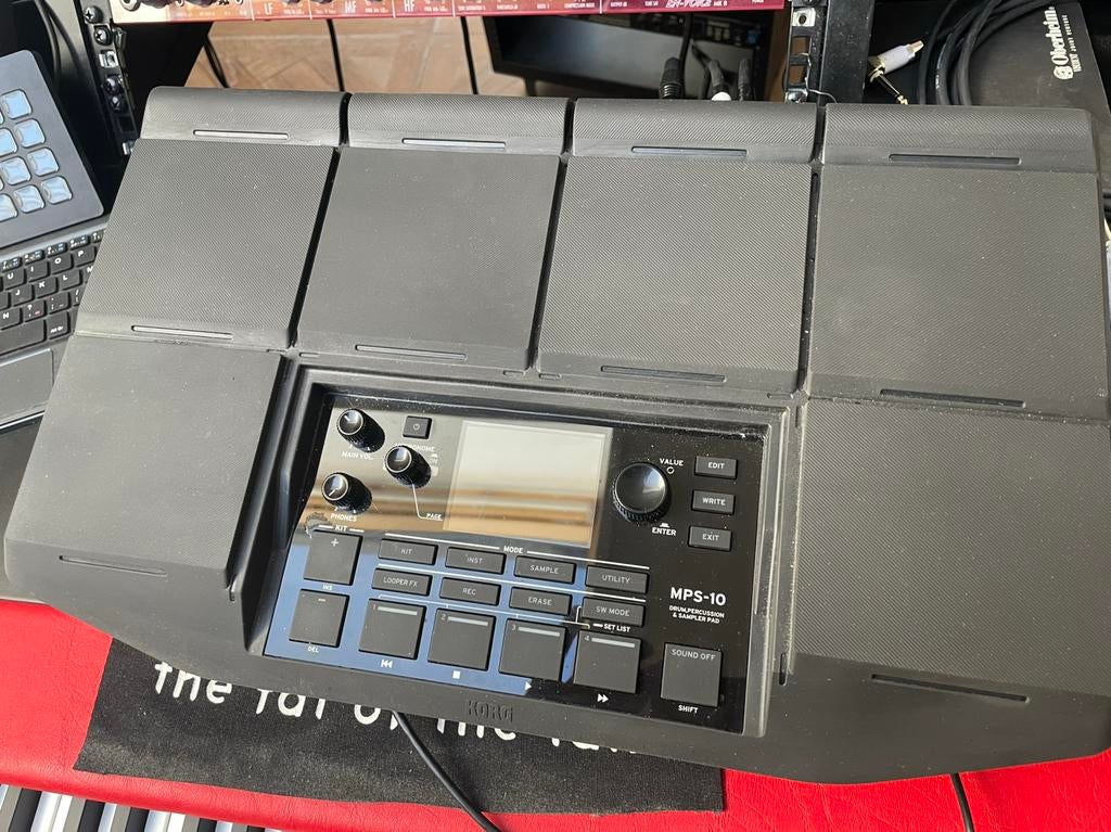 Korg MPS-10: Drumpad sampler looper, Muziek en Instrumenten, Samplers, Zo goed als nieuw, Ophalen of Verzenden
