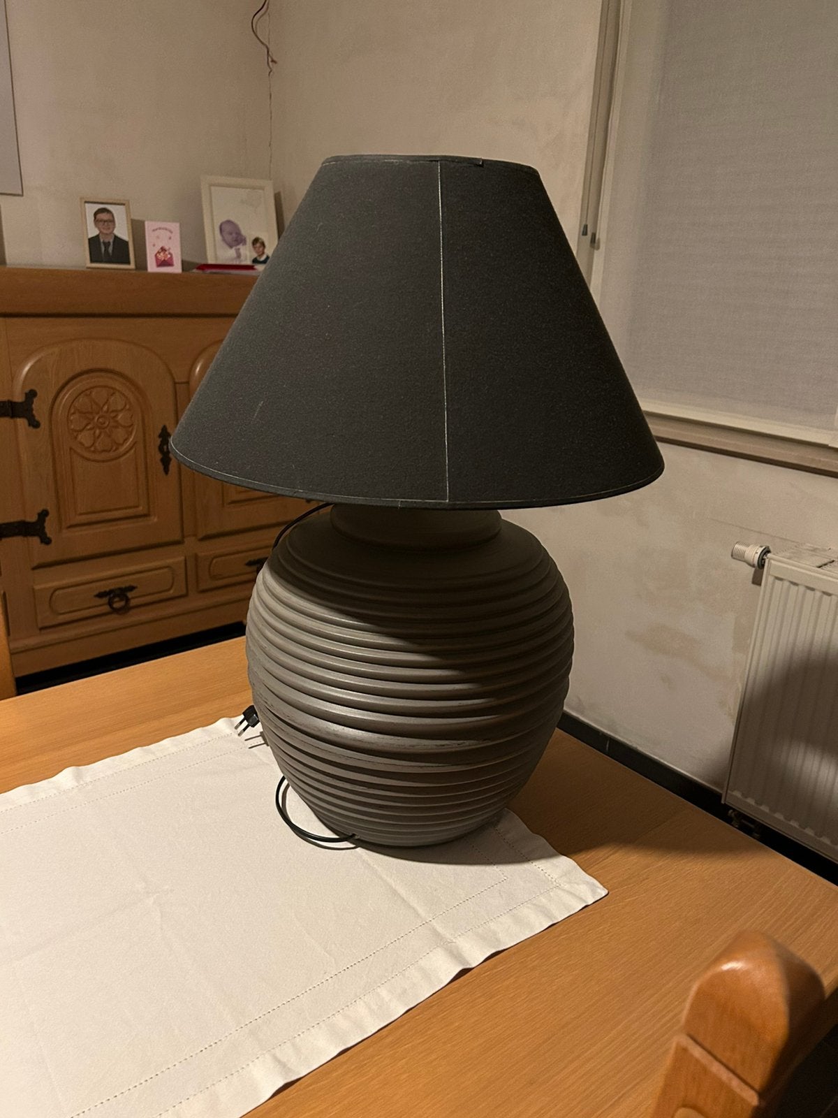 Tafellamp , kastlamp, Huis en Inrichting, Lampen | Tafellampen, Ophalen, Met schakelaar, Overige merken, Overige fittingen