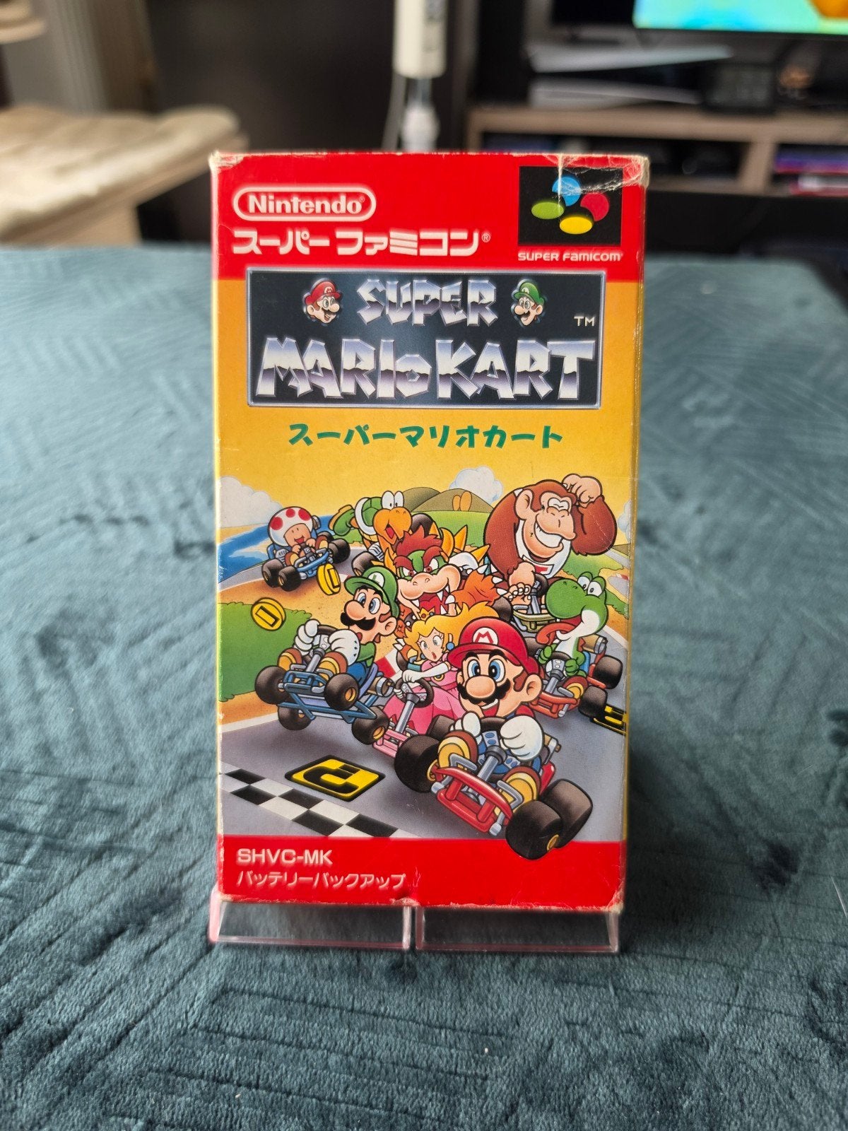 Super Mario Kart - Nintendo Super Famicom - Japans, Ophalen of Verzenden, Gebruikt