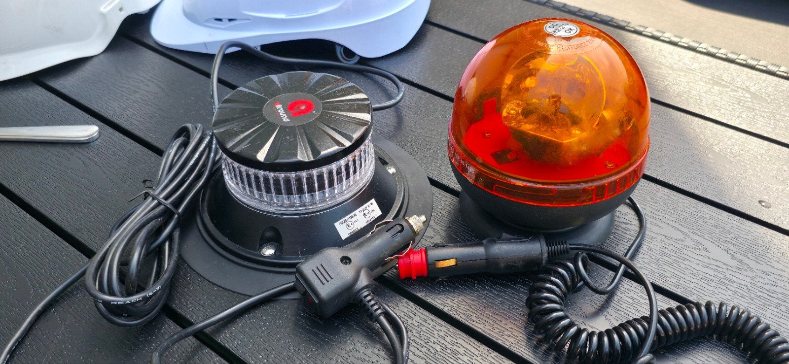 Set 12V auto zwaailampen - Werklamp Airound & oranje knipper, Diversen, Overige Diversen, Ophalen