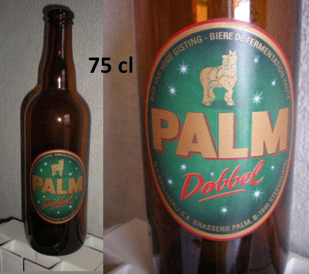 PALM dobbel  Bouteille 75 cl, Collections, Enlèvement ou Envoi, Utilisé, Bouteille(s), Palm