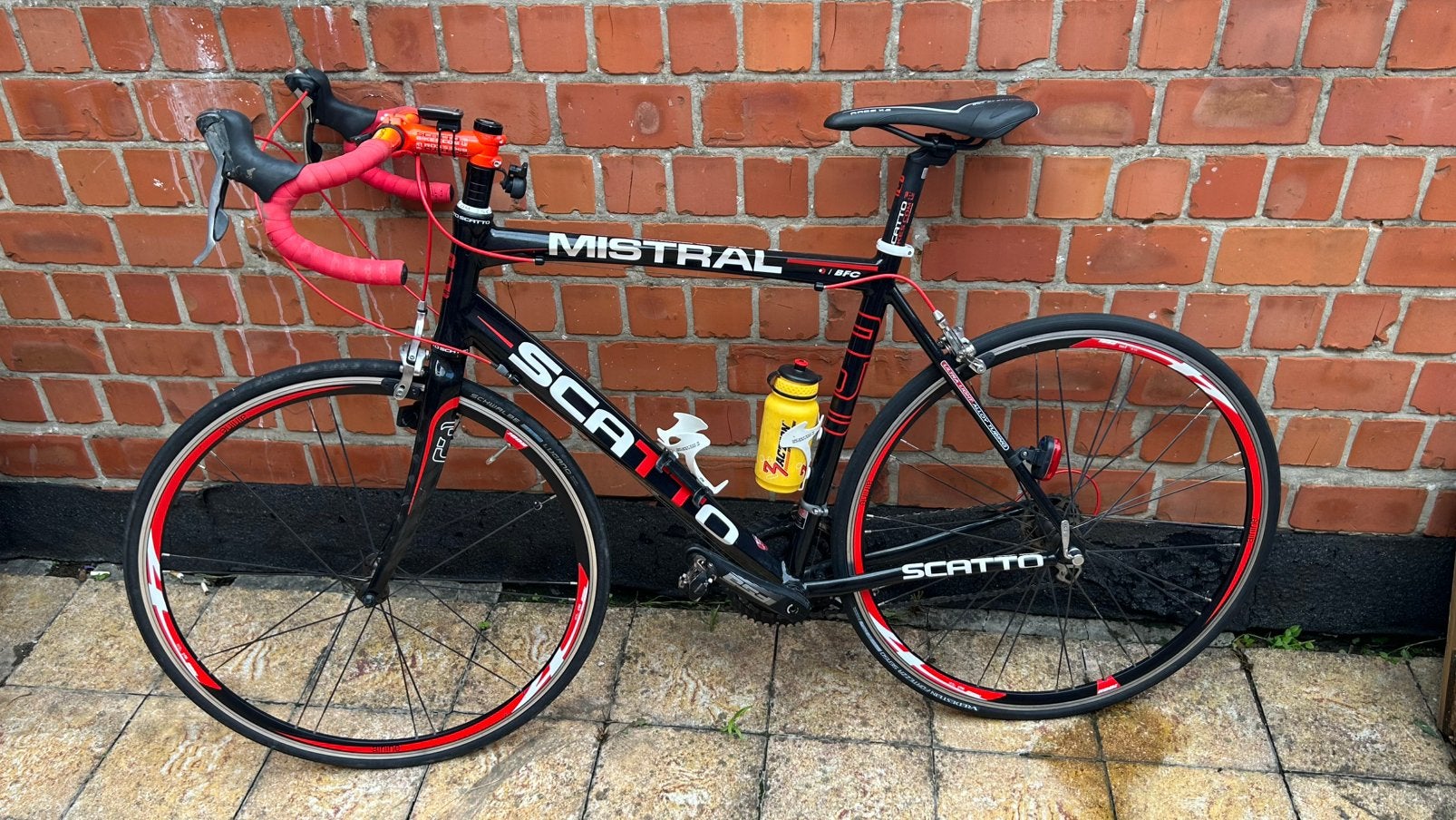 Scatto mistral fiets, Enlèvement, Comme neuf, Carbone