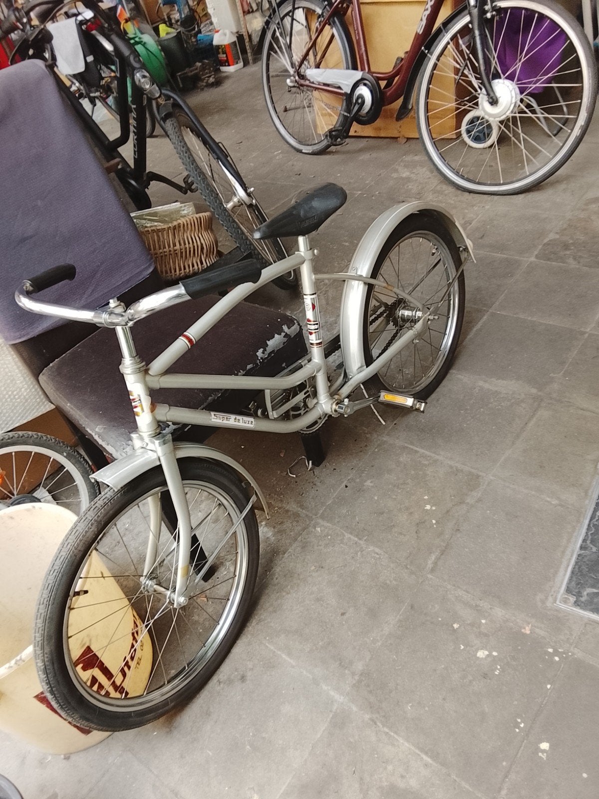 Mooie retro kinderfiets, Fietsen en Brommers, Ophalen