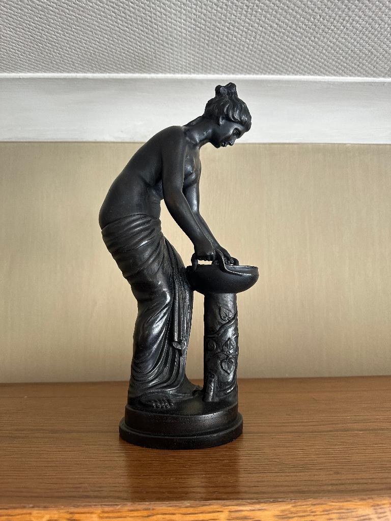 Beeld, Antiek en Kunst, Kunst | Beelden en Houtsnijwerken, Ophalen, Steen of Keramiek, Beeld, Vrouw