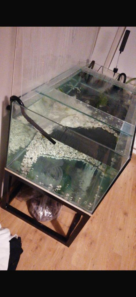 Volglas aquarium groot, Dieren en Toebehoren, Ophalen, Zo goed als nieuw
