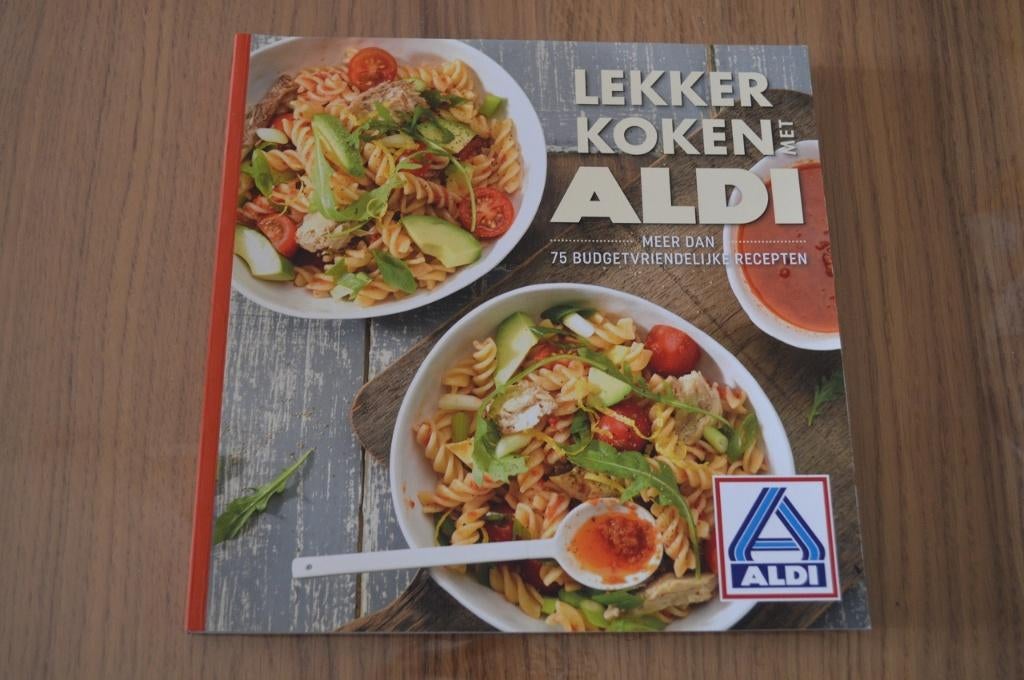 Lekker koken met aldi meer dan 75 budgetvriendelijke recepte, Boeken, Kookboeken, Gezond koken, Zo goed als nieuw, Europa, Aldi