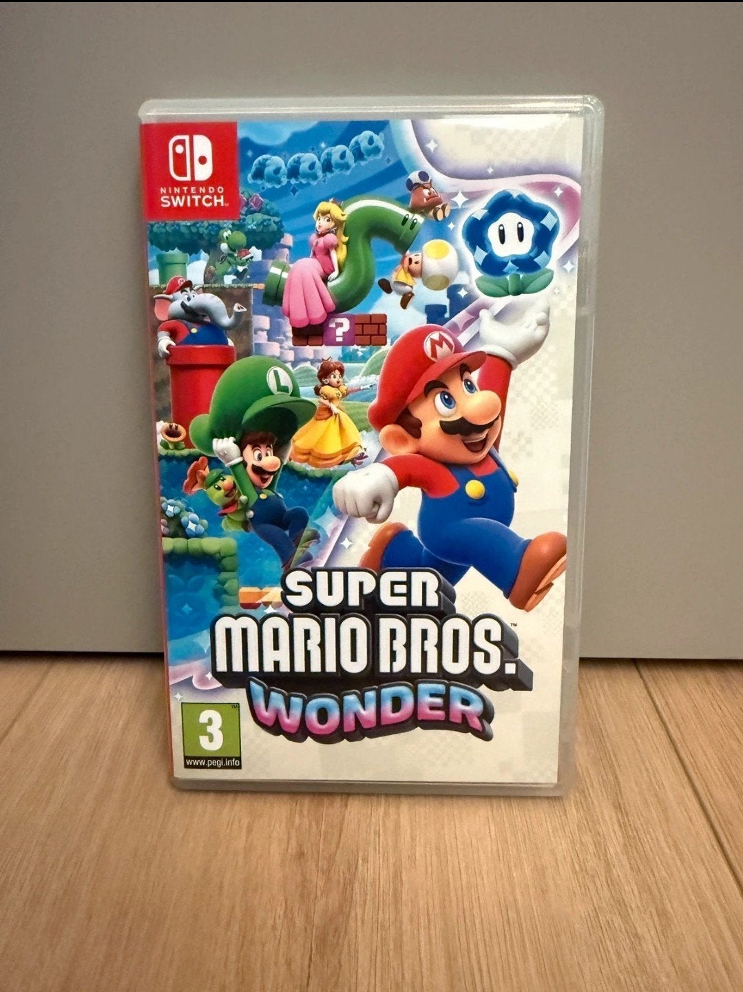 Jeux switch super  Mario bros wonder, Enlèvement