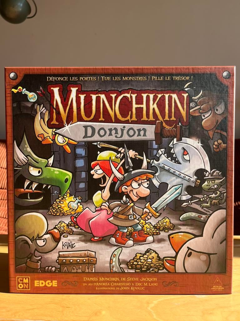 munchkin donjon, Vijf spelers of meer, Ophalen of Verzenden, Nieuw