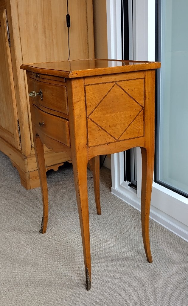 Klein bijzetmeubel/Vintage chiffonniere uit de jaren 30, Ophalen, Minder dan 55 cm, Gebruikt, 60 cm of meer