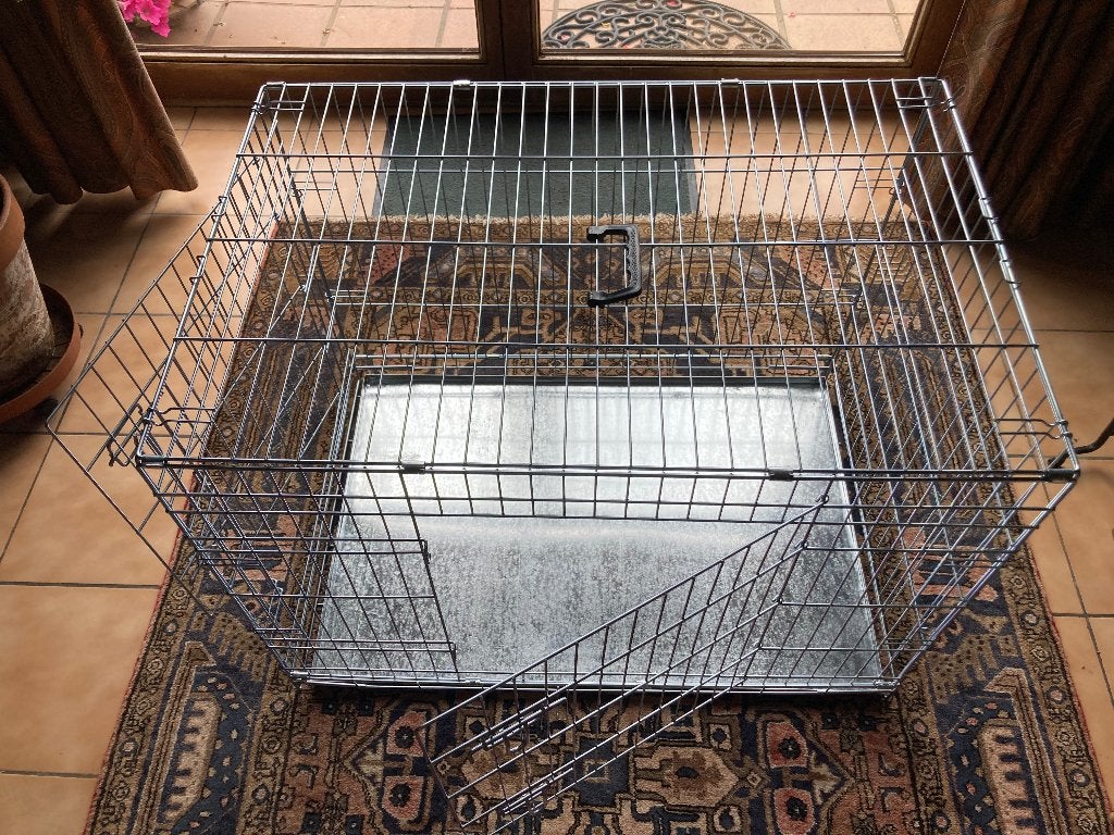 Cage chien pliable taille L, Comme neuf, Enlèvement, Niche à chien, 75 à 110 cm
