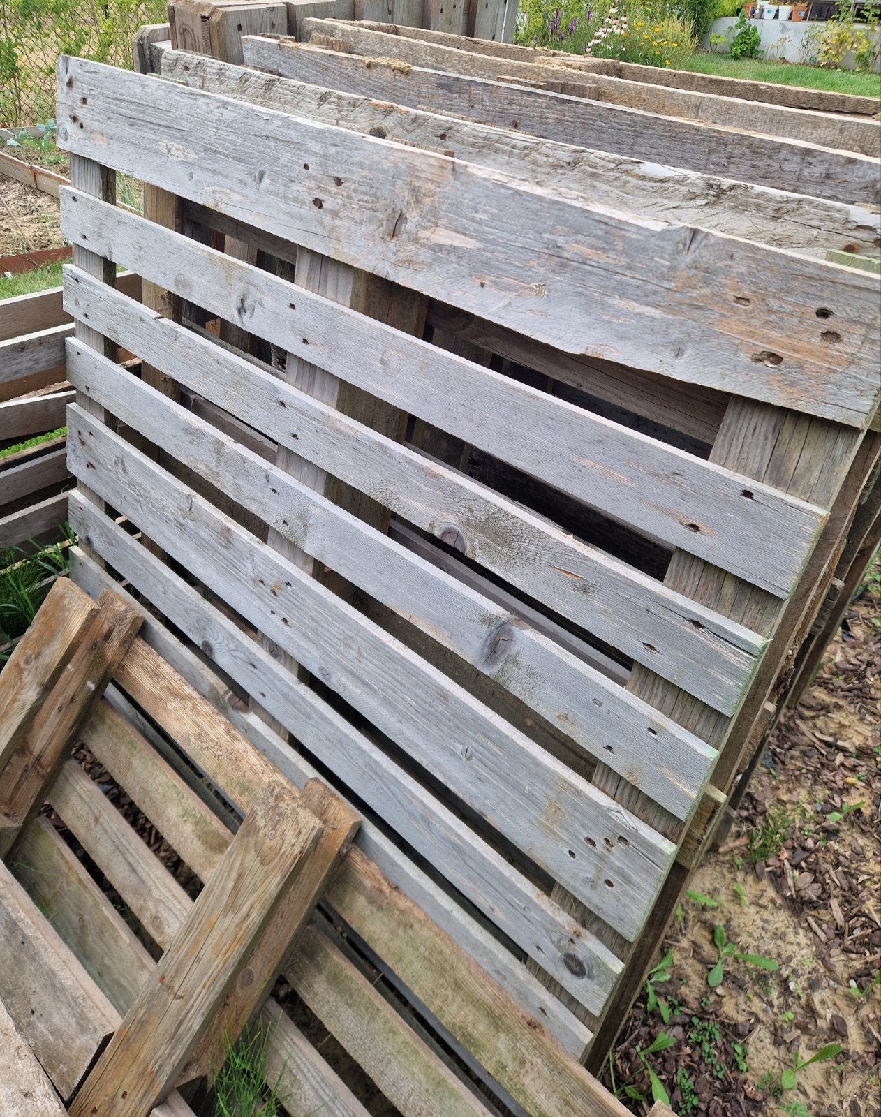 Gratis houten pallets, Tuin en Terras, Ophalen
