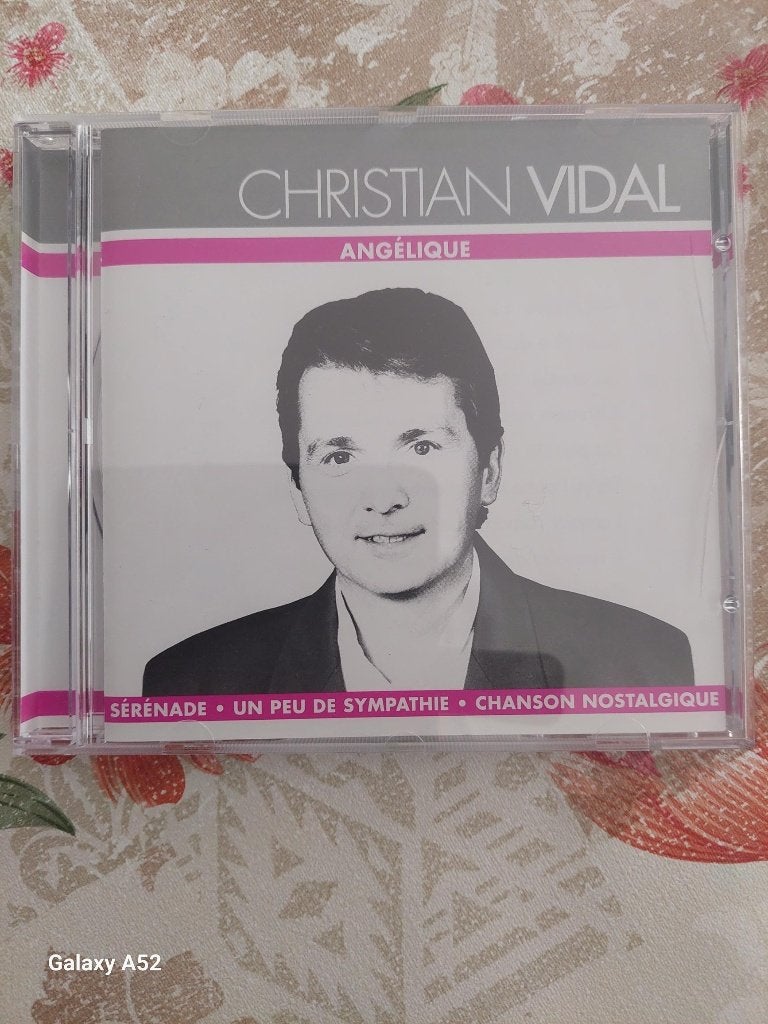CD - Christian Vidal – Angélique, Cd's en Dvd's, Ophalen of Verzenden, Zo goed als nieuw, Verzamelalbum, Chanson
