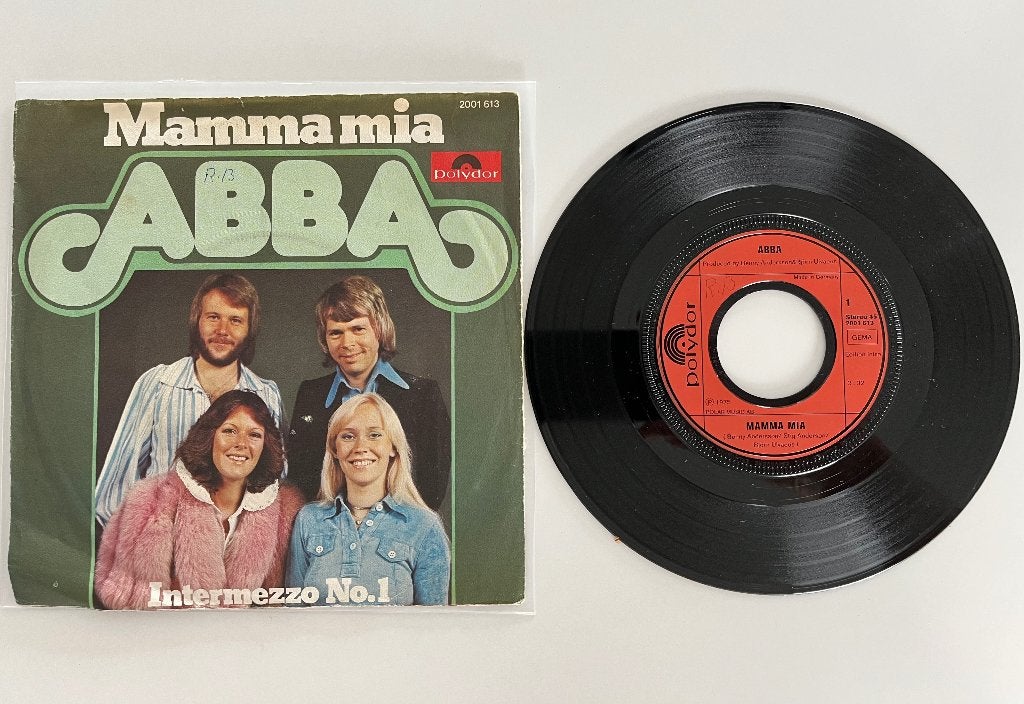 ABBA German single Mamma Mia, Cd's en Dvd's, Vinyl Singles, Ophalen of Verzenden