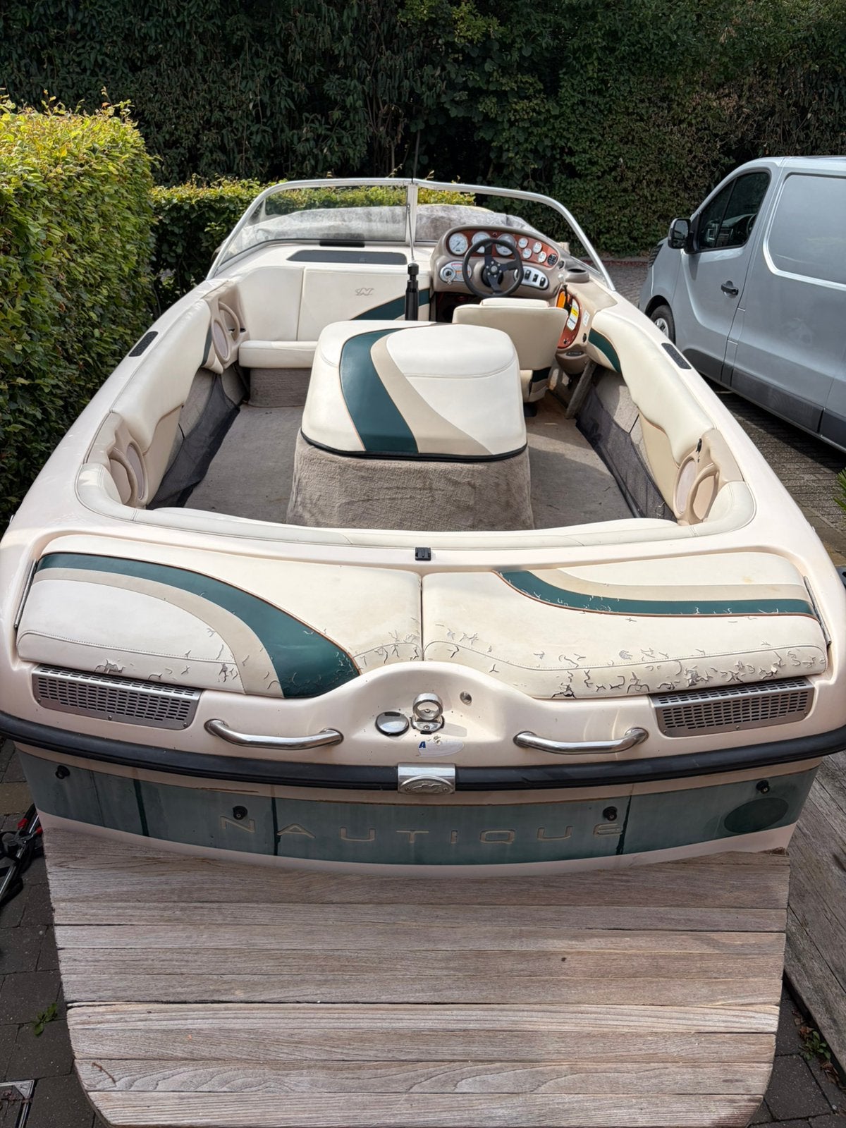 2003 Correct craft ski nautique 196 voor onderdelen, Watersport en Boten, Speedboten, Ophalen, Gebruikt, Benzine