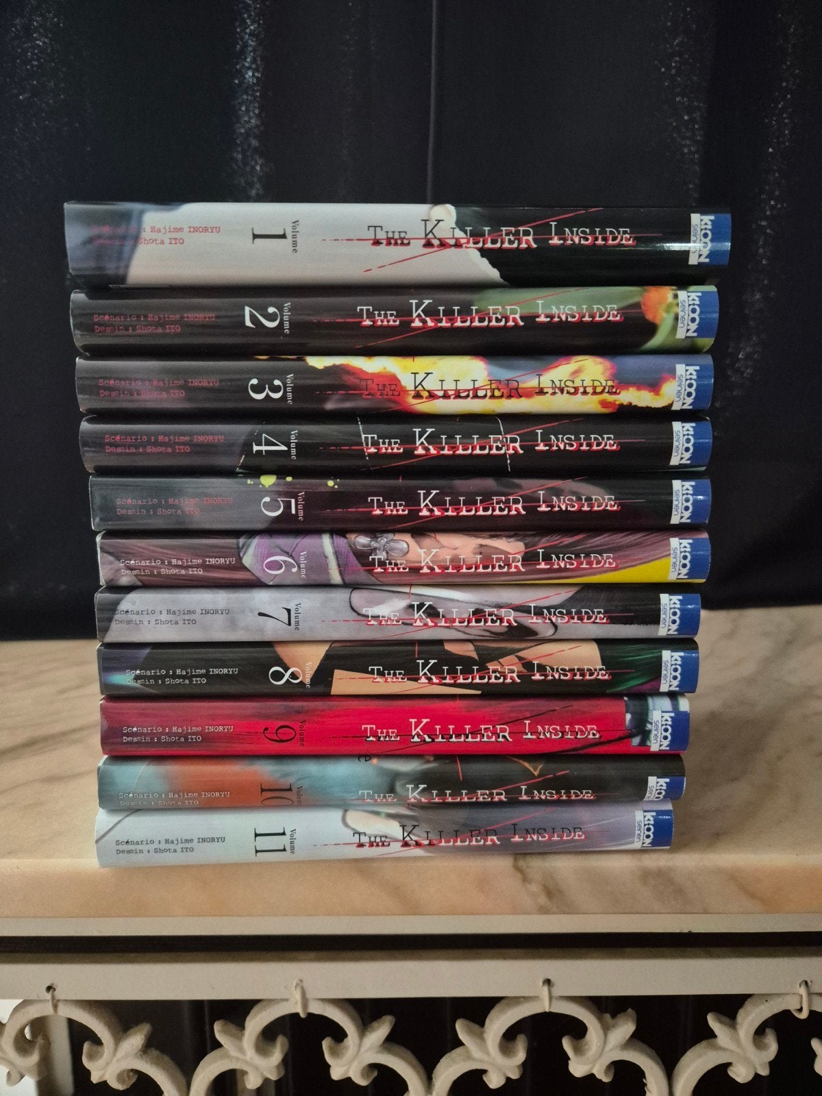 Manga the killer inside Intégrale 11 tomes, Enlèvement