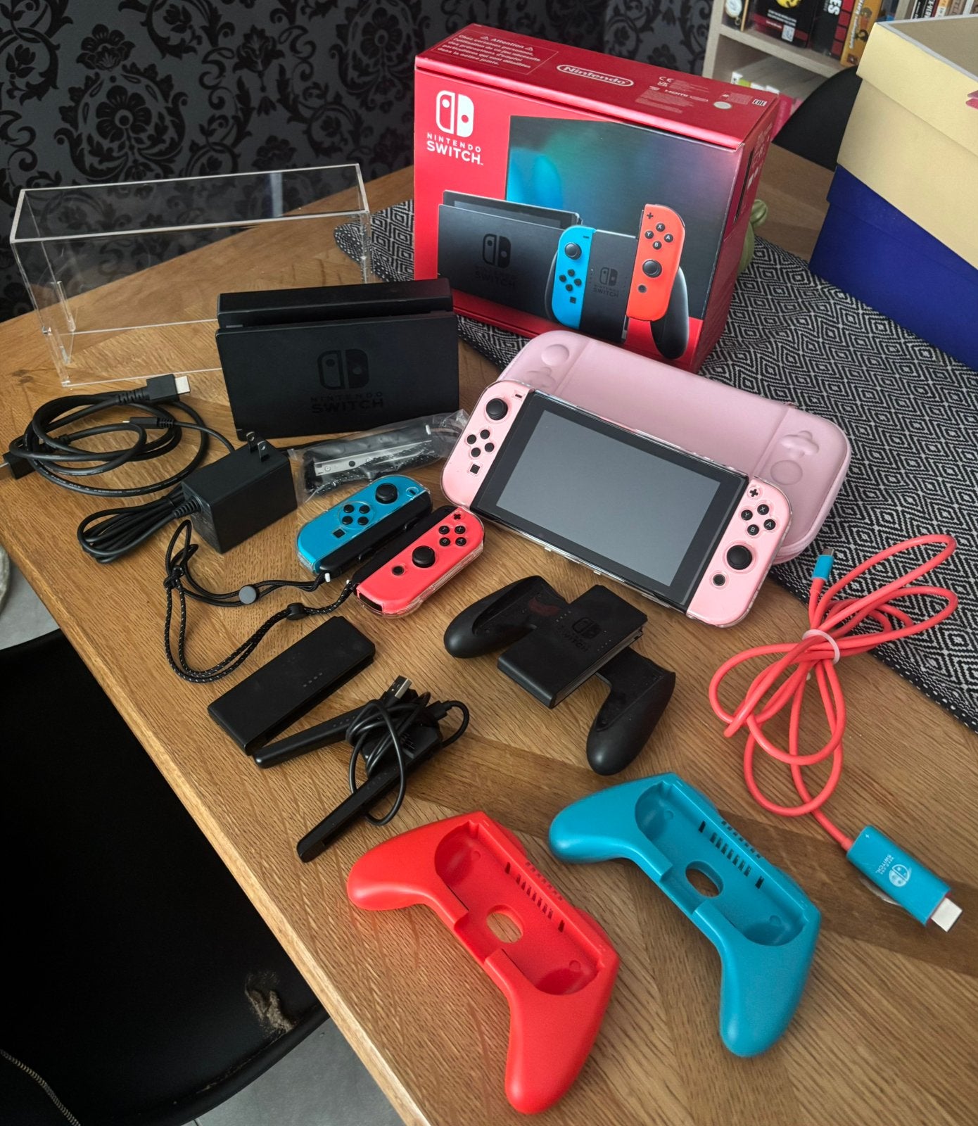 Switch met enorm veel accesoires, Enlèvement, Comme neuf