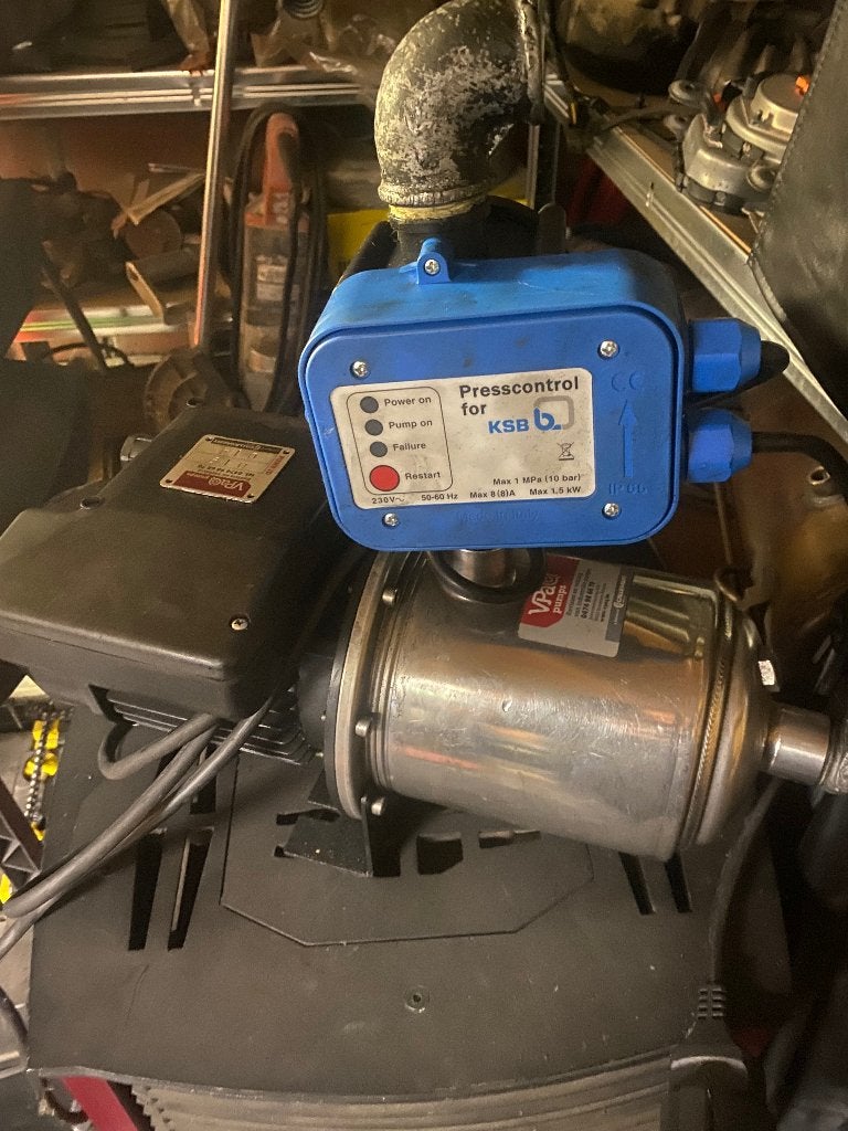 Waterpomp, Ophalen, Gebruikt, Elektrisch, Hydrofoorpomp
