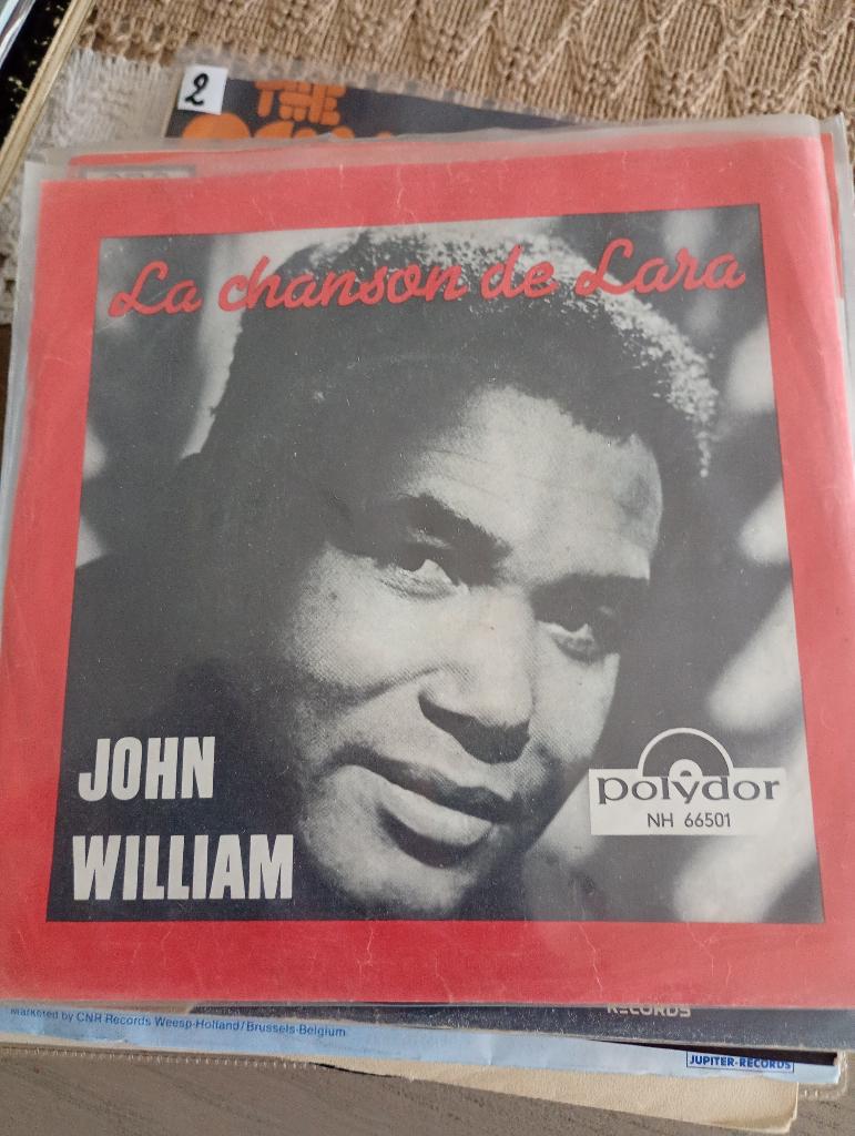 John William - La chanson de Lara, Gebruikt, Verzenden, 7 inch, Single