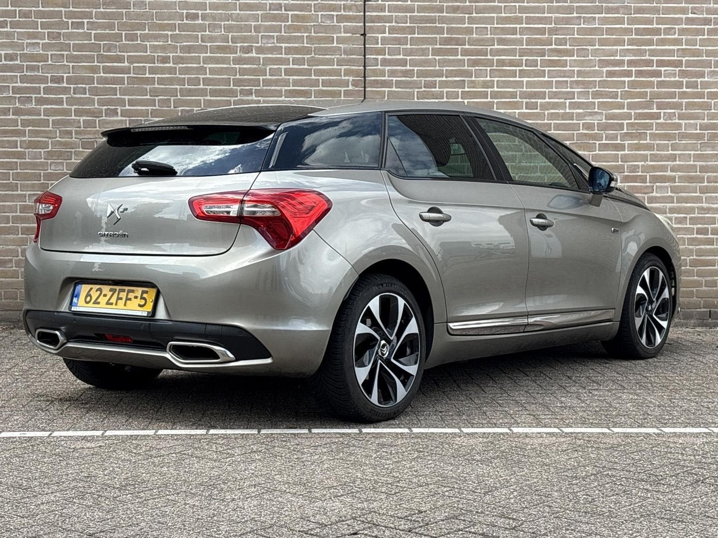 Citroen DS5 2.0 Hybrid4 Business | Cruise | Climate | Leder, Auto's, Automaat, 91 g/km, Zilver of Grijs, Overige kleuren