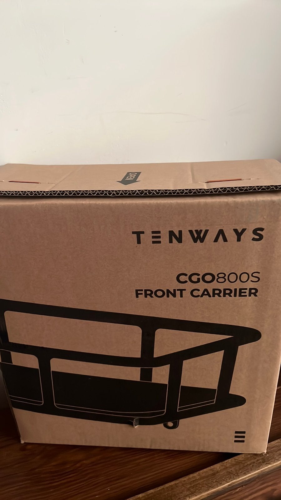TENWAYS Front Carrier CGO800S / Plus – nieuw, Fietsen en Brommers, Fietsaccessoires | Bagagedragers, Ophalen, Nieuw
