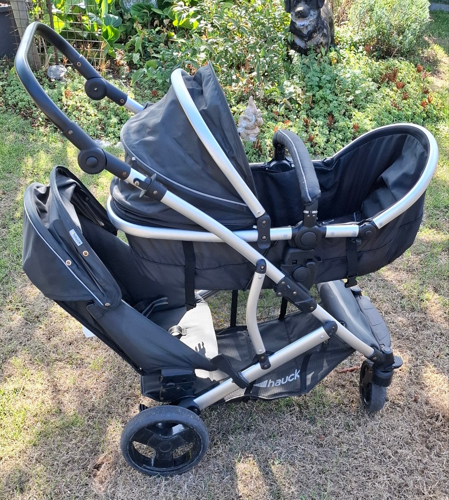 Duo wandelwagen, Kinderen en Baby's, Kinderwagens en Combinaties, Zo goed als nieuw, Combiwagen, Duowagen, Ophalen