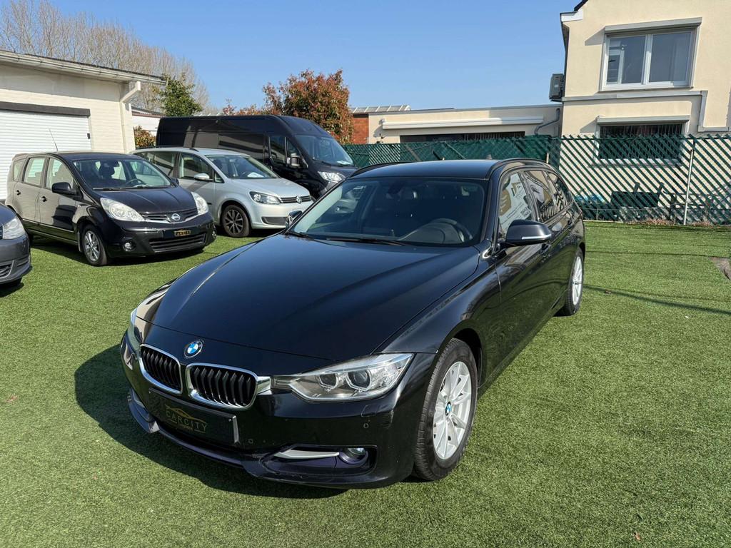 BMW 3 Serie 320 Touring Sport EditionAUTOMAATEURO 6B, Auto's, BMW, Automaat, 4 cilinders, Zwart, Bedrijf