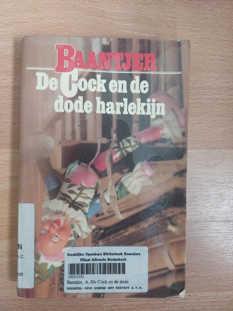 Baantjer : De Cock en de dode harlekijn, Ophalen of Verzenden