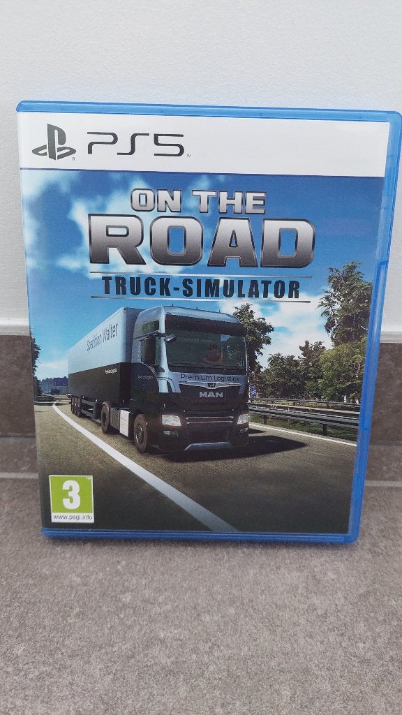 On The Road Truck simulator PS5, Games en Spelcomputers, Ophalen, 1 speler, Zo goed als nieuw, Vanaf 3 jaar
