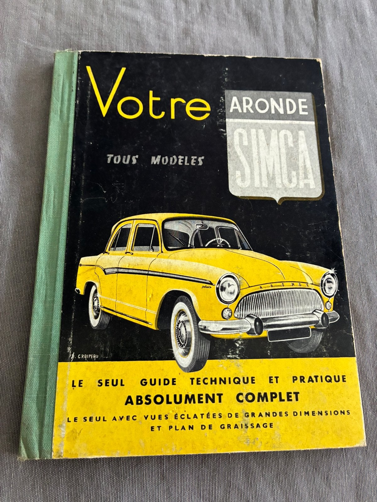 guide technique et pratique simca aronde, Enlèvement