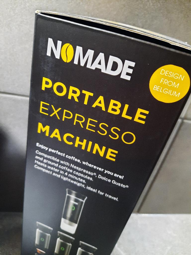 Machine café portable CAFÉ (Neuf) - Compatible capsule/Moulu, Electroménager, Neuf, Dosettes et capsules de café, Réservoir d'eau amovible