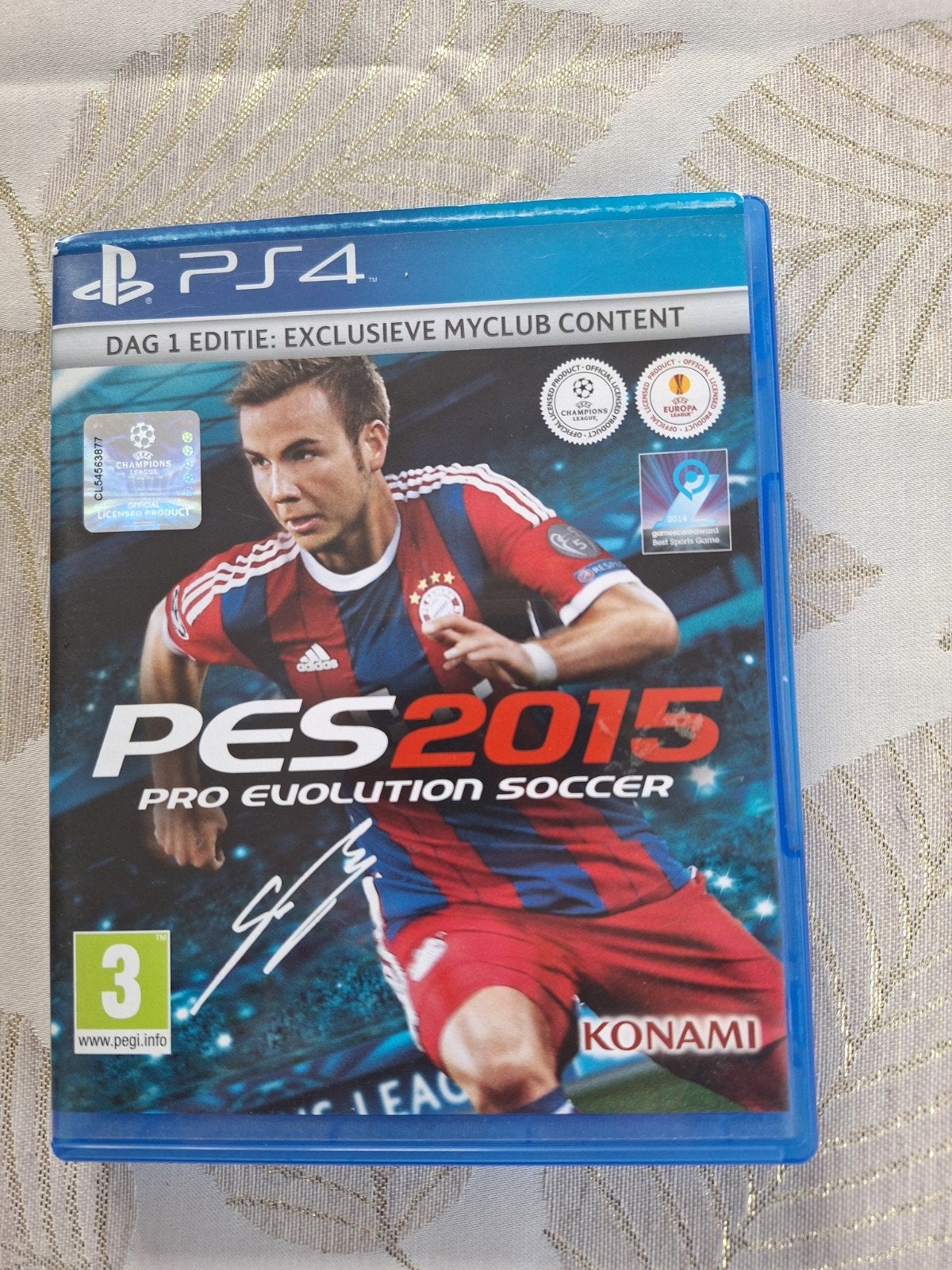 Pes 2015, Pes 15 voor PS4 in topstaat, Enlèvement ou Envoi, Comme neuf
