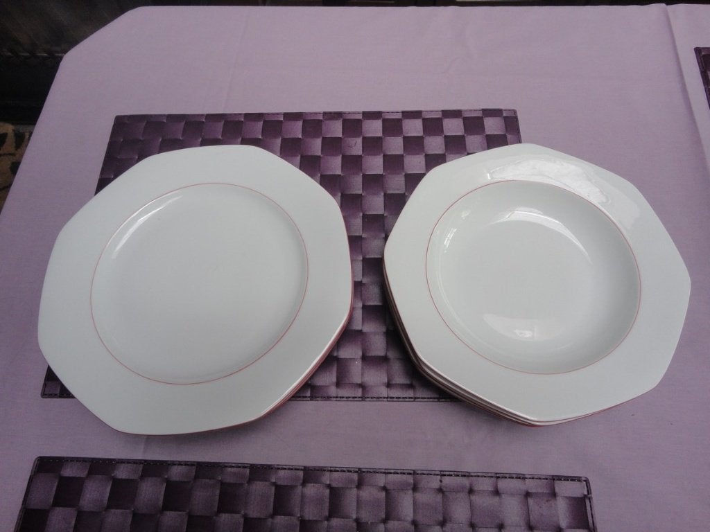 Porseleinen eet- en koffieservies van Seltmann, Huis en Inrichting, Ophalen, Zo goed als nieuw, Porselein, Bord(en)
