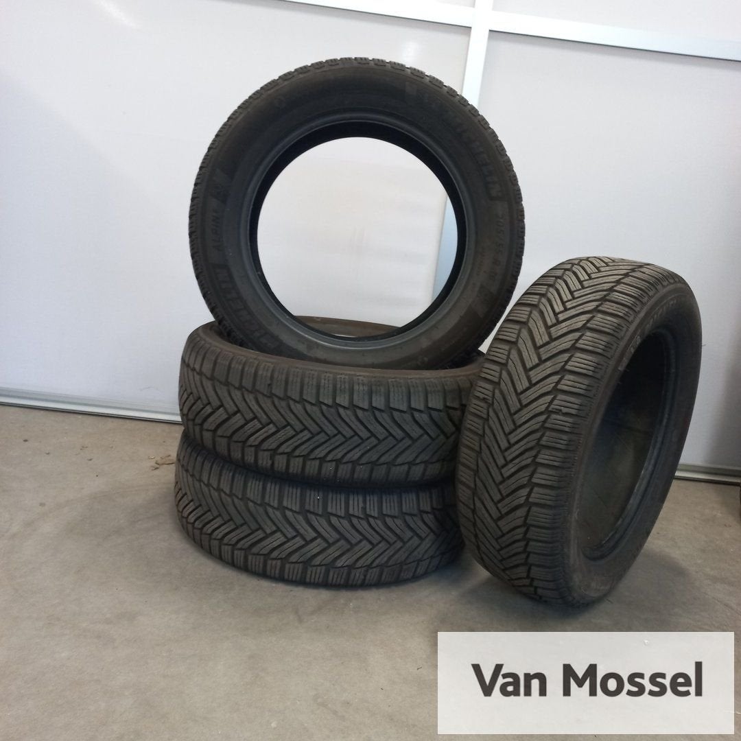 Michelin Alpin 6 205/55/R16 91T, Auto-onderdelen, Banden en Velgen, Gebruikt, -, Band(en), -