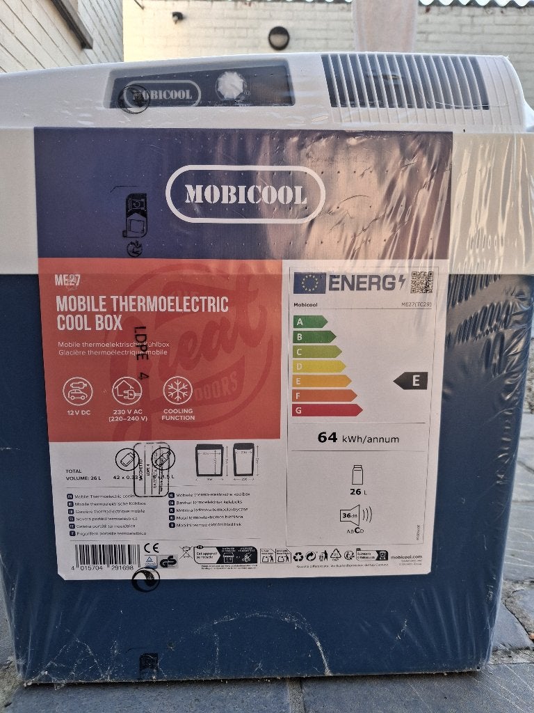 Thermo-elektrische koelbox Mobicool ME27, Ophalen, Nieuw, Koelbox, Elektrisch