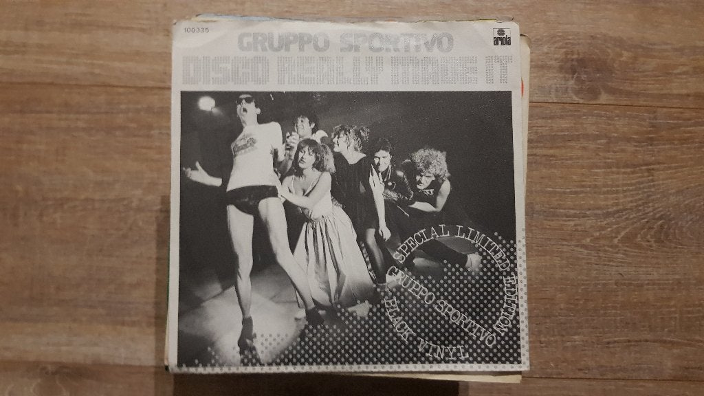 7" Gruppo Sportivo - Disco really made it, Ophalen of Verzenden, Gebruikt, 7 inch, Pop