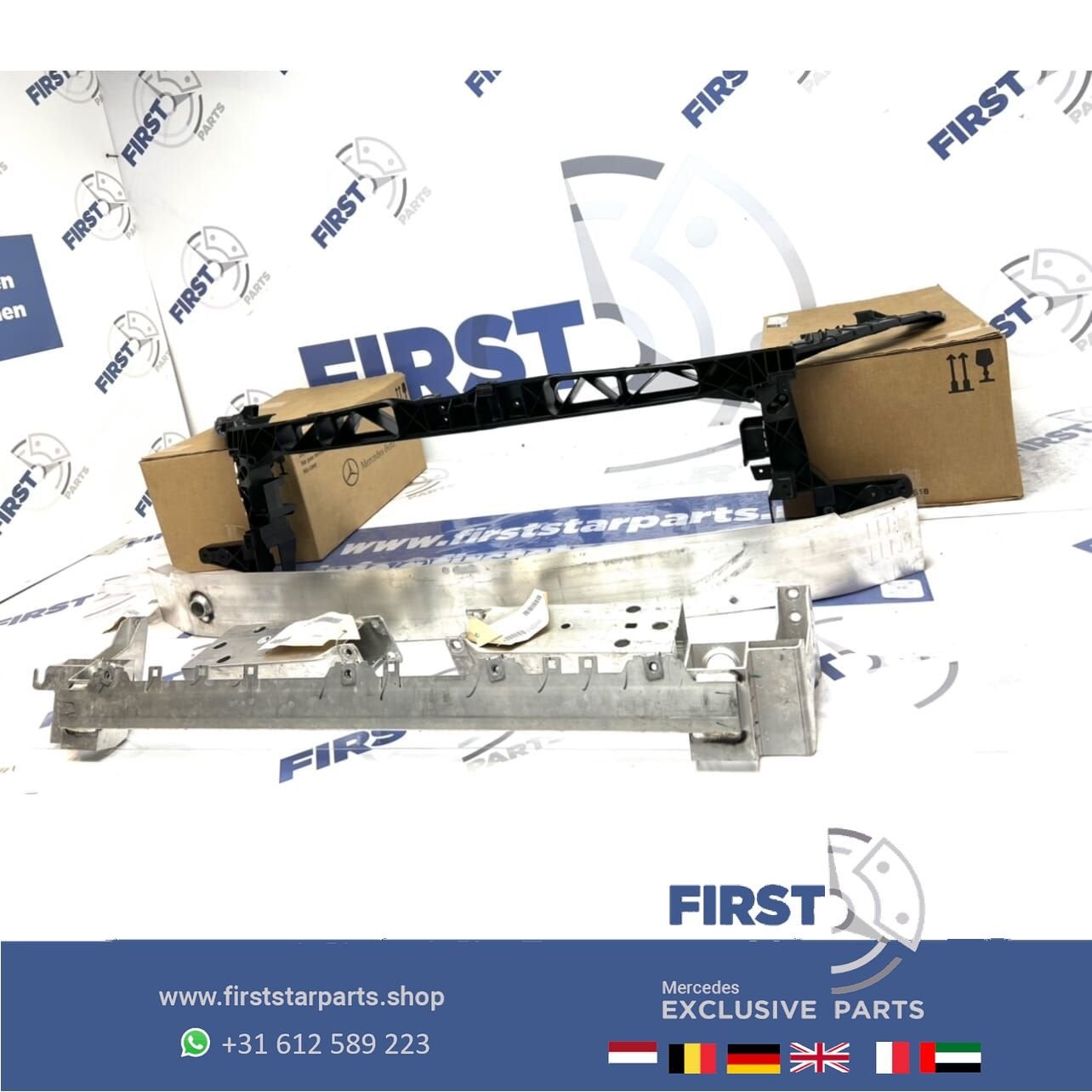 H247 GLA VOORFRONT SET Mercedes GLA KLASSE 2018-2022 ALUMINI, Utilisé, -, Avant, -