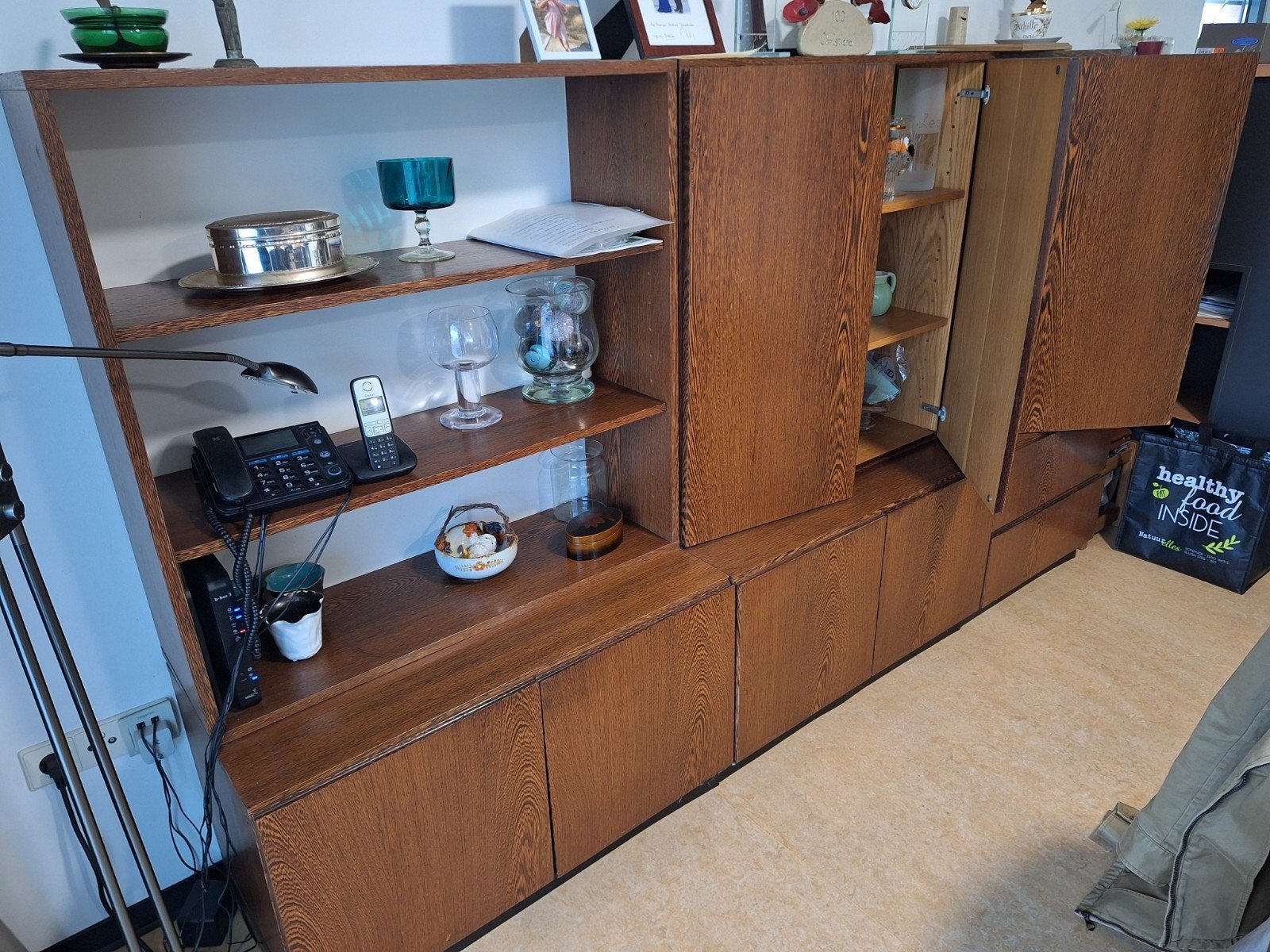 livingkast design 1974, Maison & Meubles, Enlèvement, Utilisé, Avec tablette(s)