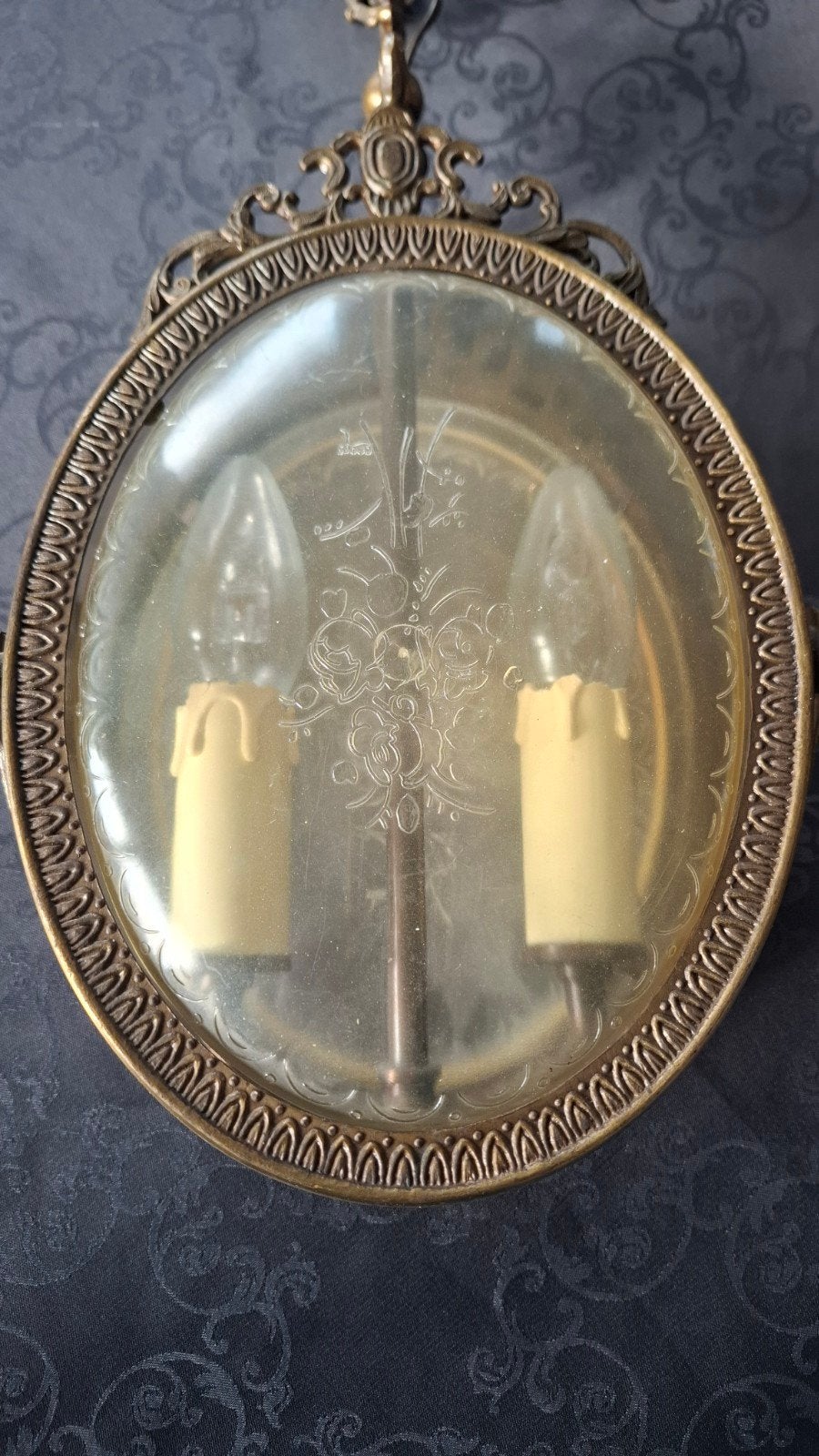 Antieke luster, Ophalen