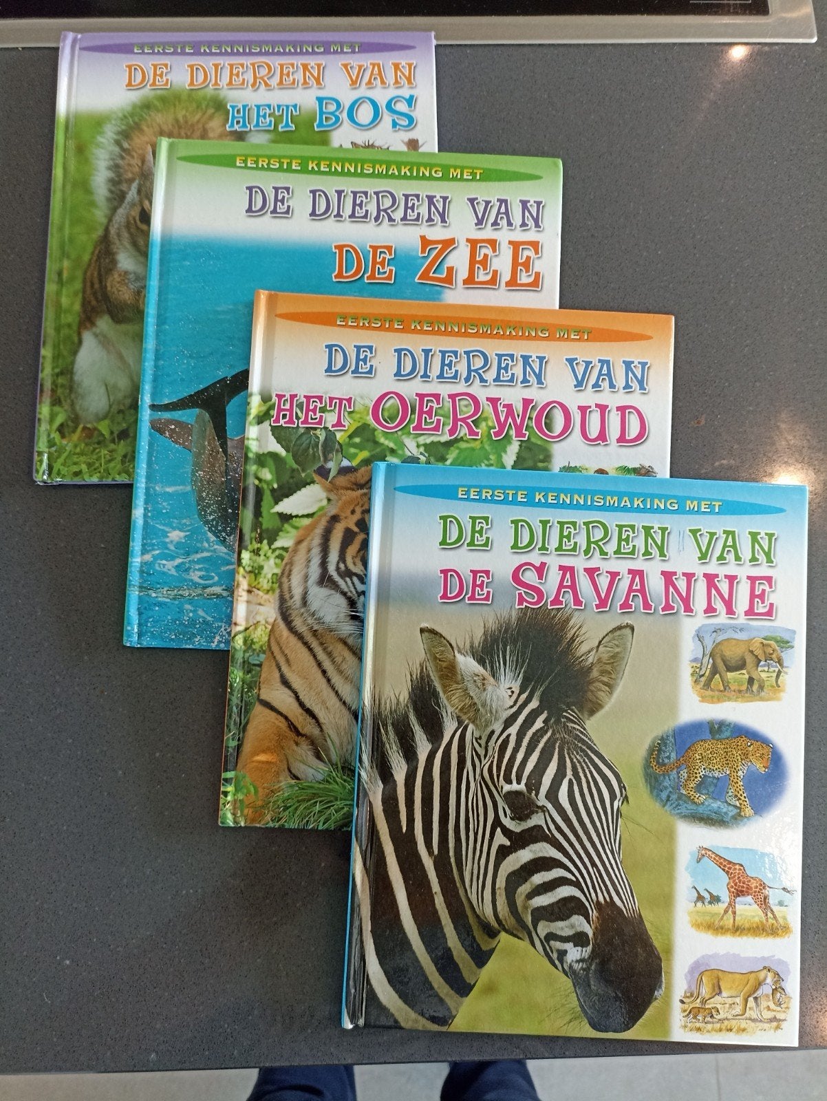 Kinderboeken dieren 4 stuks, Boeken, Ophalen, Zo goed als nieuw