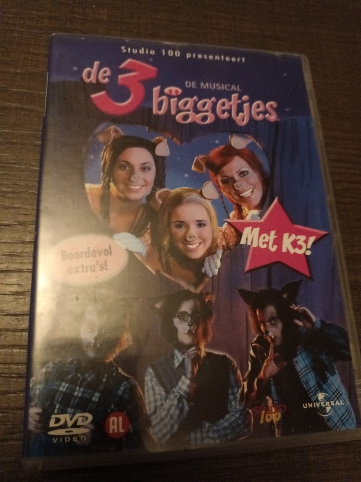 dvd k3 de drie biggetjes, Enlèvement ou Envoi