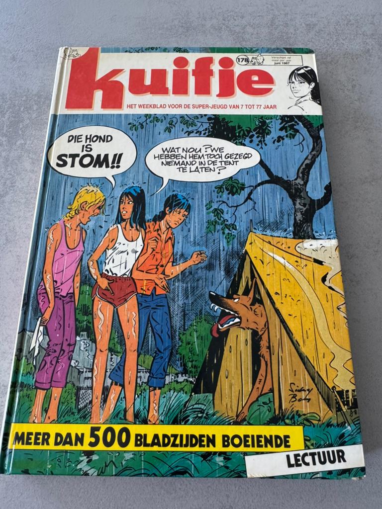 Kuifje verzamelalbum 178 (1987) eerste druk, Boeken, Eén stripboek, Ophalen of Verzenden, Gelezen