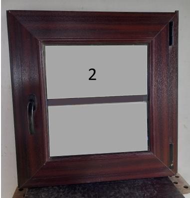 Fenêtres PVC imitation bois, Double vitrage, Fenêtre de façade ou Vitre, Enlèvement, Utilisé