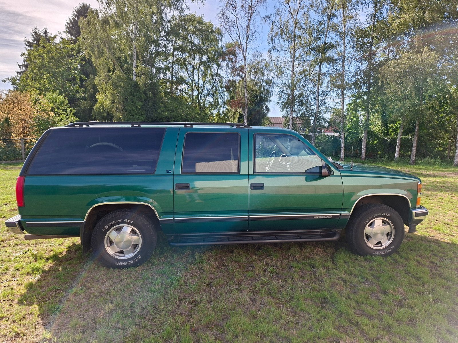 1999 chevrolet suburban k1500 LS 4x4 lichte vracht, Auto's, Automaat, Suburban, Stof, 5 zetels