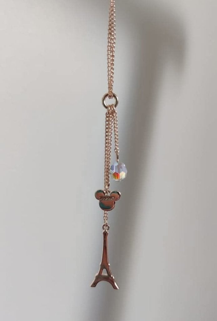 Ketting Disney, Handtassen en Accessoires, Kettingen, Ophalen of Verzenden, Nieuw, Roze, Met hanger