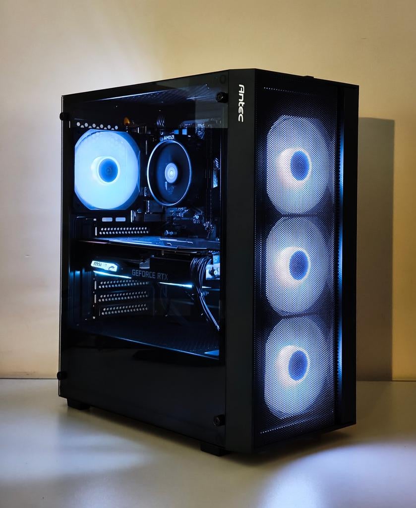 Gaming PC | RTX 2070 Super | Ryzen 5 3600X | 16GB RAM, Ophalen, Nieuw, Gaming, Custom build