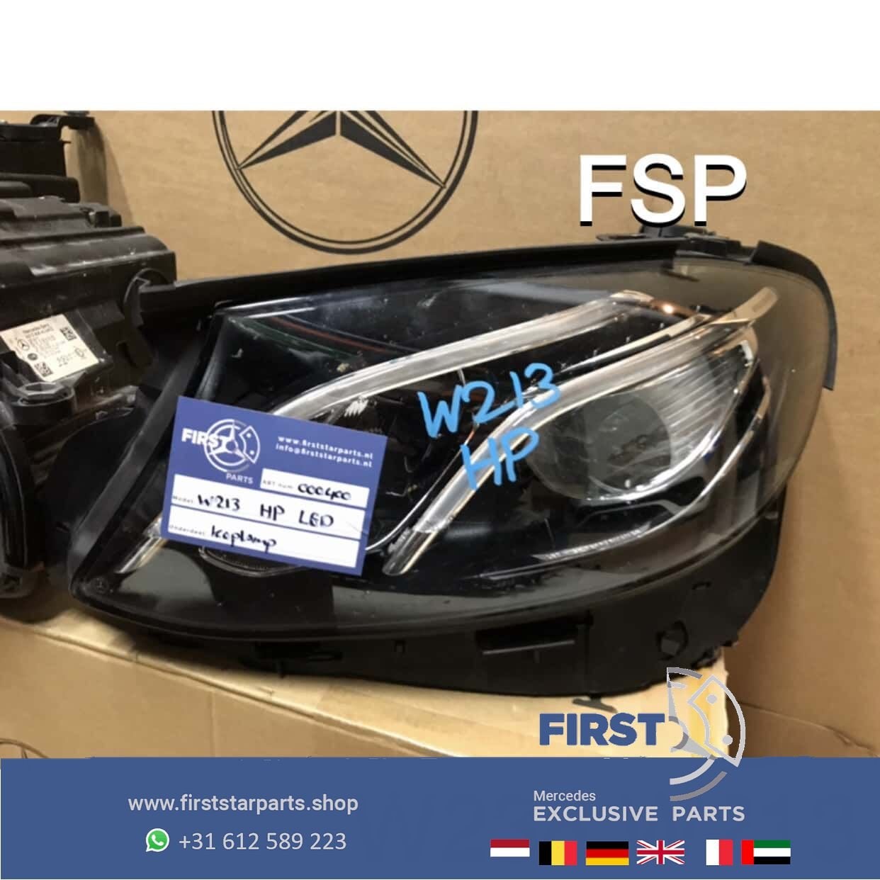 W213 C238 LED High Performance koplamp links rechts Mercedes, Auto-onderdelen, Gebruikt, -, Ophalen of Verzenden, -
