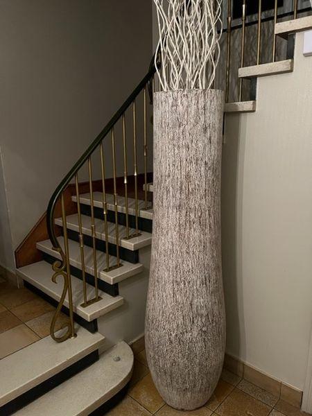 Palmpot - authentiek, Tuin en Terras, Bloempotten, Zo goed als nieuw, Overige materialen, 70 cm of meer, 40 cm of meer, Rond, Ophalen