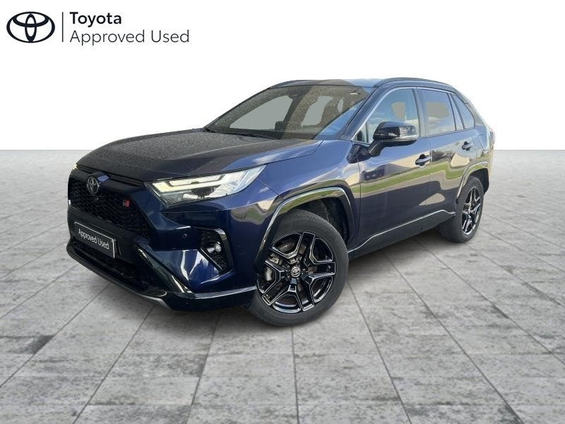 Toyota rav4 2.5 Hybrid AWD GR Sport + Trekhaak, Auto's, Automaat, 2487 cc, Blauw, 5 deurs