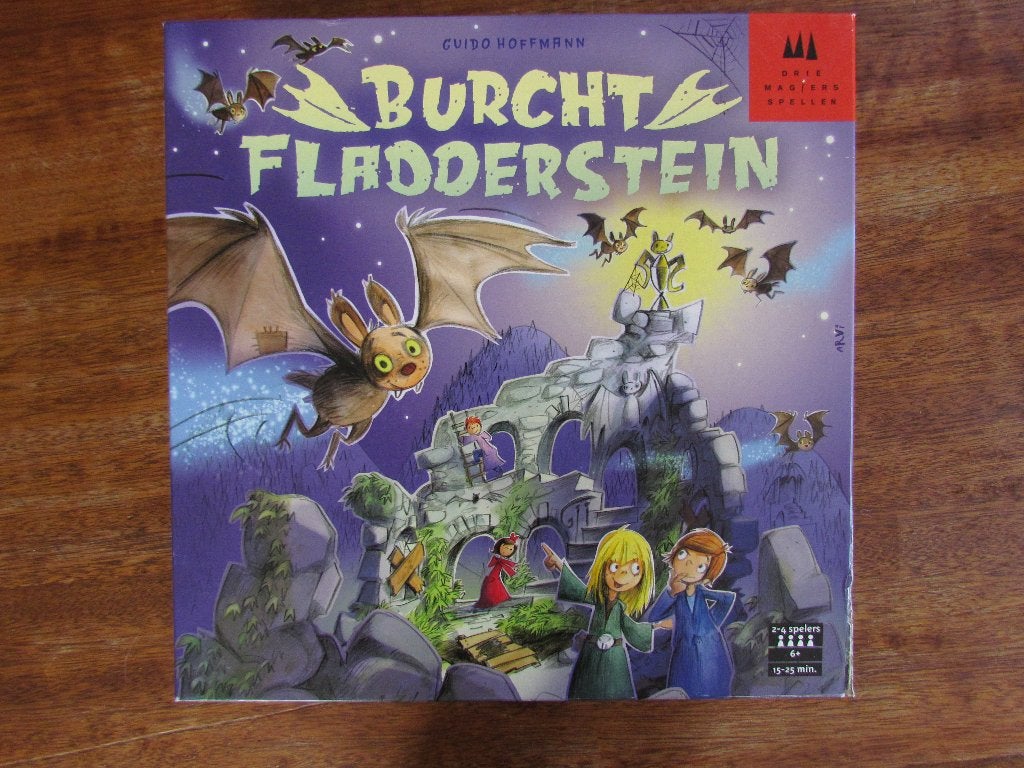 Gezelschapsspel Burcht Fladderstein, Ophalen, Gebruikt, Jongen of Meisje