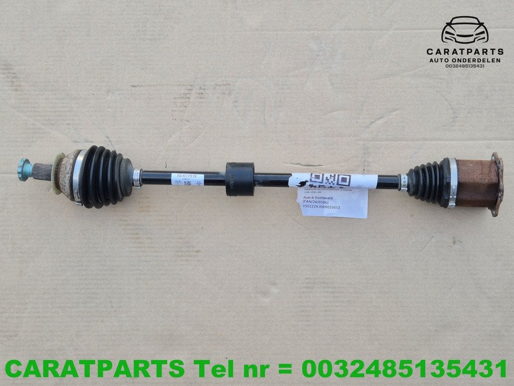 2Q0407272CB A1 arbre de transmission Polo 2G cardan T Cross, Autos : Pièces & Accessoires, Freins & Transmission, Audi, Seat, Volkswagen